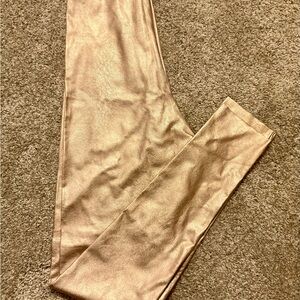Commando Metallic Gold Faux Leather Leggings